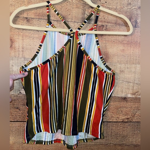 Nylon Apparel Striped Tank Top - Picture 2 of 4